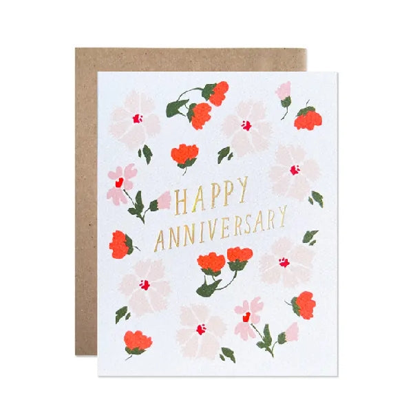 Garden Anniversary Card