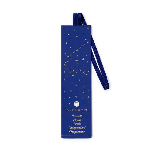 Aquarius Zodiac Bookmark
