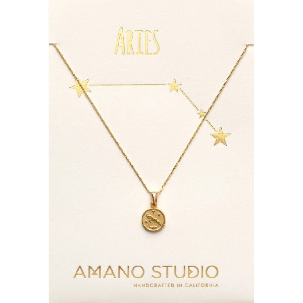 Amano Studio Zodiac Necklace | Aries