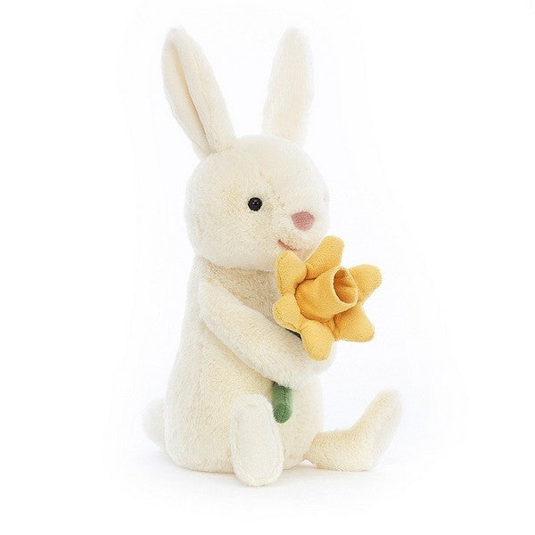 Jellycat Bobbi Bunny With Daffodil Plush