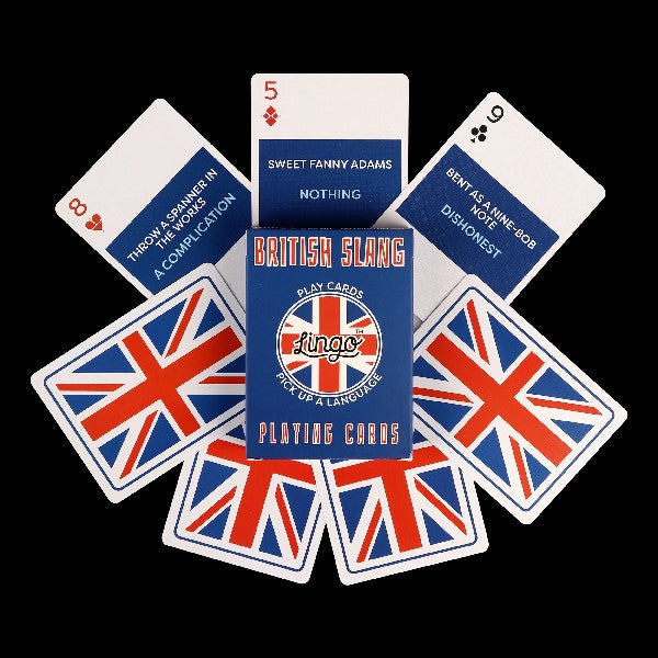 Lingo Playing Cards | British Slang