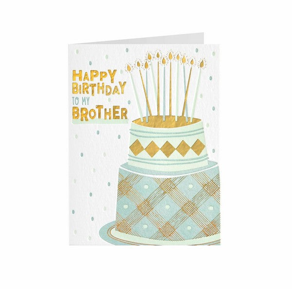 Brother Birthday Card