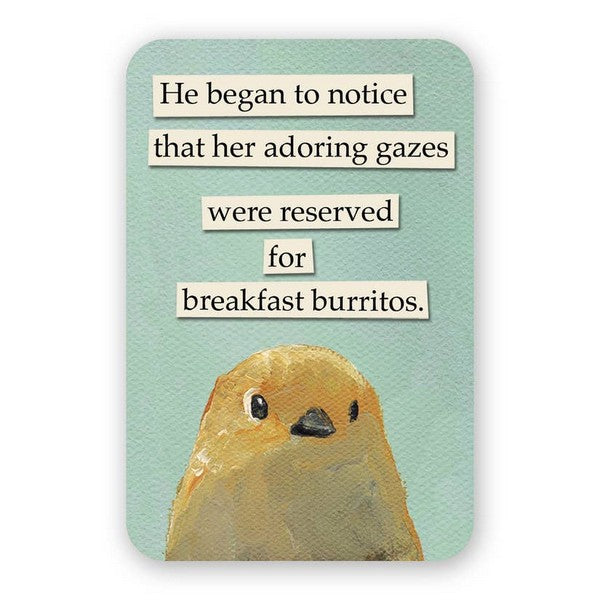 Breakfast Burrito Magnet
