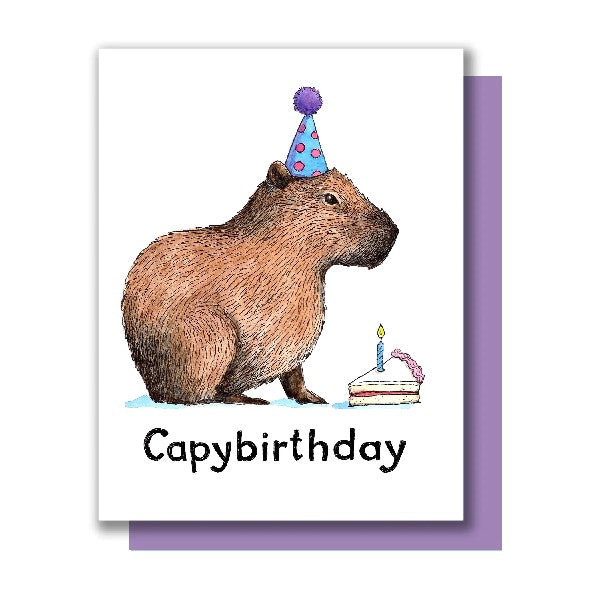 Capy Birthday Card
