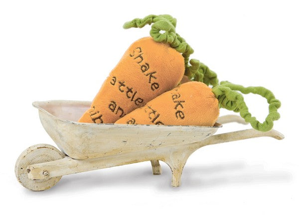 Bunnies By The Bay Rattle | Carrot Rattle