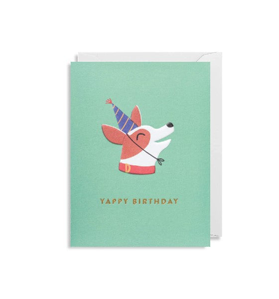 Cheerful Pup Birthday Card