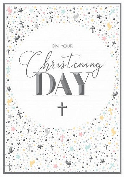 On Your Christening Day Card