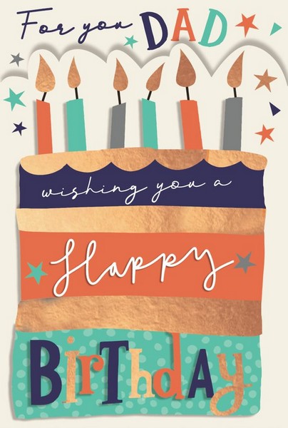 For You Dad Birthday Card