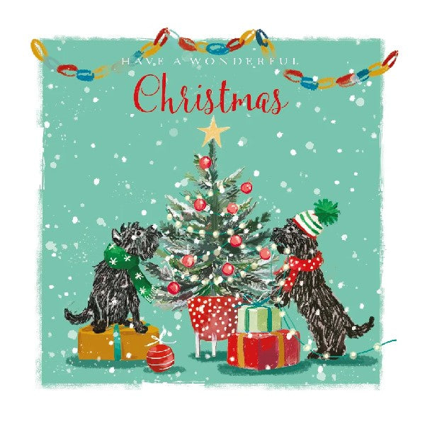 Scotties Christmas Card
