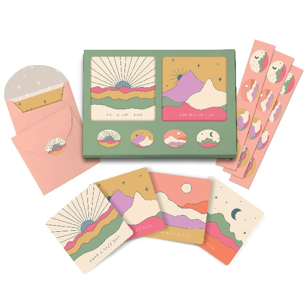 Studio Oh! Mini Note Card Set | Desert Skies