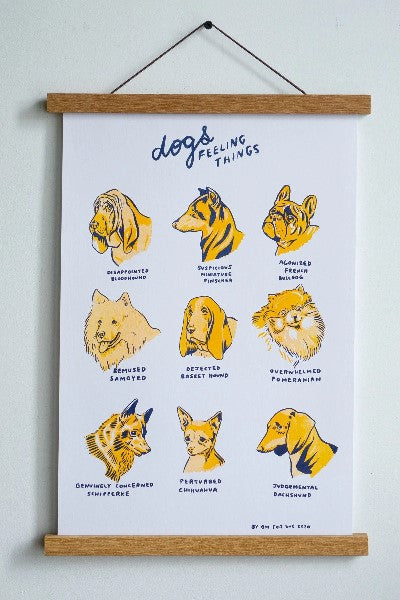 SHC PRINT 11" X 17" DOGS HAVE FEELINGS