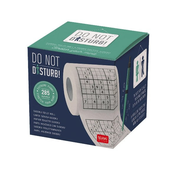 Legami Do Not Disturb Sudoku Toilet Paper Roll