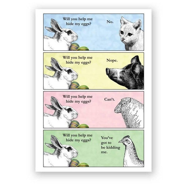 Help Find Eggs? Easter Card