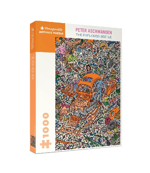 Pomegranate 1000 PIece Puzzle | The Exploded Beetle