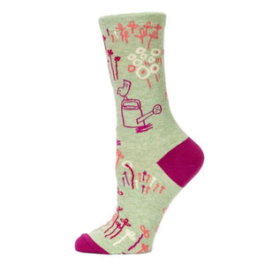 Blue Q Women's Crew Sock I Fucking Love It Out Here | The Gifted Type