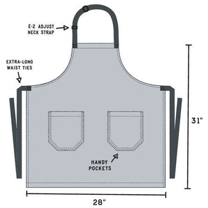 Blue Q Apron | Parsley, Sage & Fuck Off