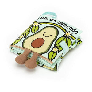 Jellycat Soft Activity Book | I Am An Avocado