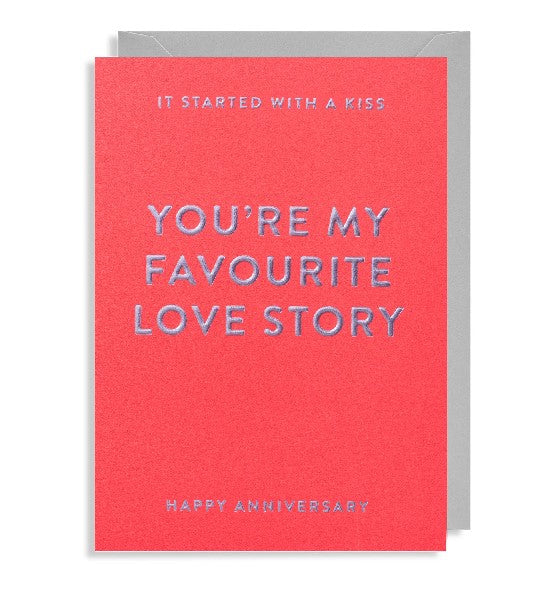 Favourite Love Story Anniversary Card