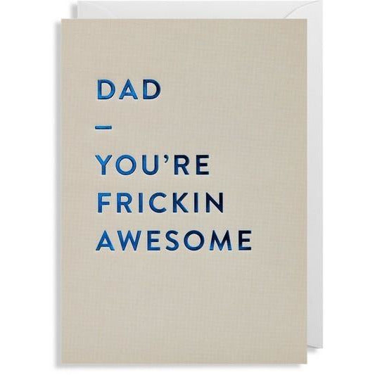 Frickin Awesome Father's Day Card