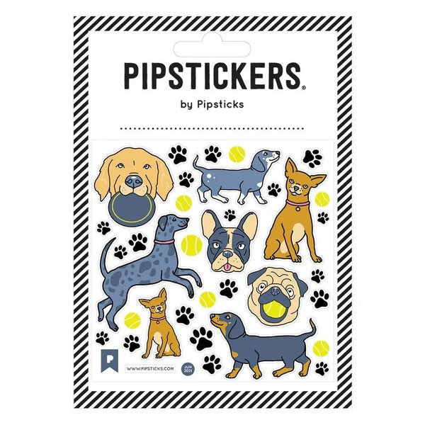 Pipsticks Fuzzy Stickers | Doggies
