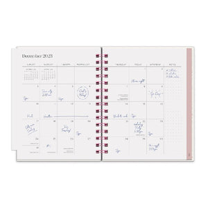 Studio Oh! 2023 12-Month Tabbed Spiral Planner | Good Vibrations