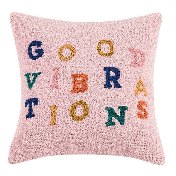 Good Vibrations Hook Pillow
