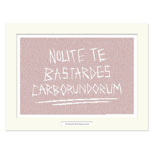 Litographs Matted Print | The Handmaid's Tale