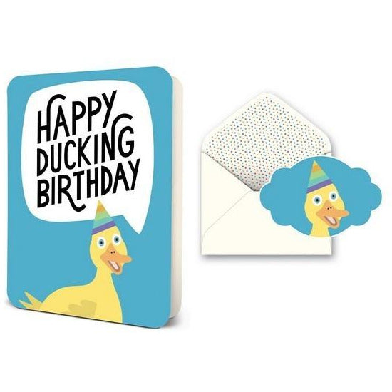 Happy Ducking Birthday Card