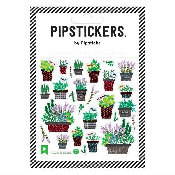 Pipsticks Stickers | Herb Garden