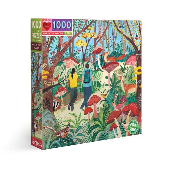 Eeboo 1000 Piece Puzzle | Hike in the Woods
