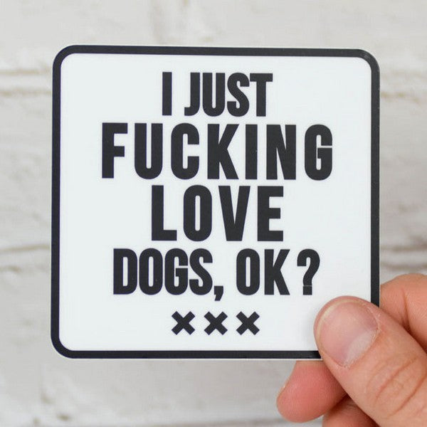 Love Dogs Sticker