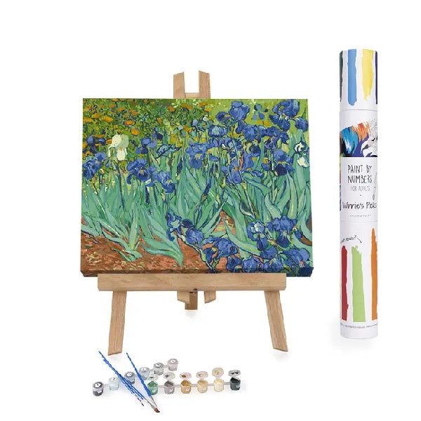 Irises By Vincent Van Gogh DIY Paint By Numbers Kit