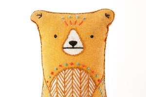 Kiriki Press Embroidery Kit | Bear