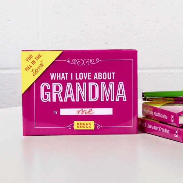 Knock Knock Fill In The Love Journal What I Love About Grandma | The Gifted Type