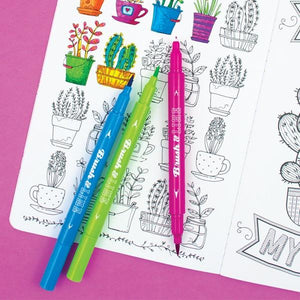 Brush & Line Double Ended Markers | The Gifted Type
