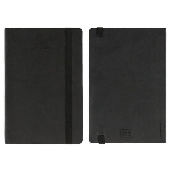 Legami Elastic Bound Notebook | Black | The Gifted Type