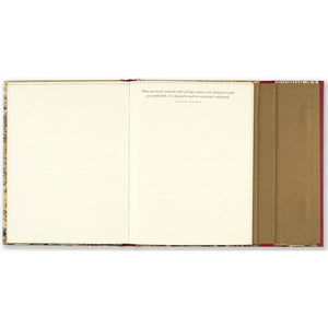 Old World Fold Over Journal