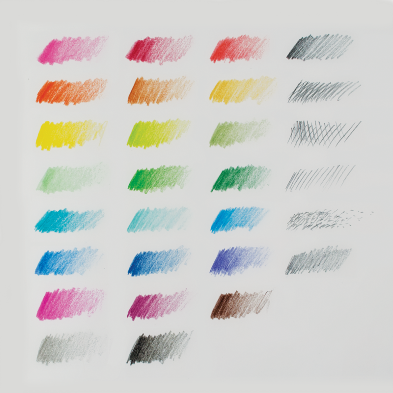 Sketch and Colour Pencil Set | The Gifted Type