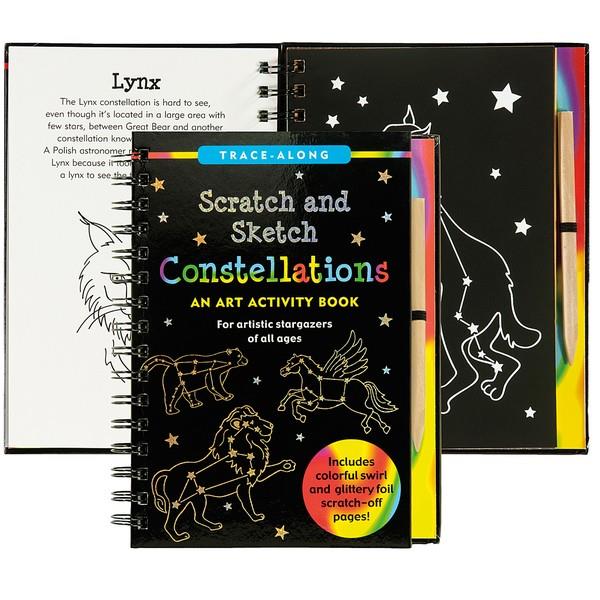 Constellations Scratch And Sketch | Activity Book | The Gifted Type