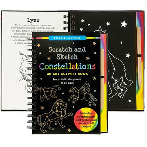 Constellations Scratch And Sketch | Activity Book | The Gifted Type