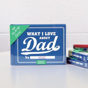Knock Knock Fill In The Love Journal What I Love About Dad | The Gifted Type