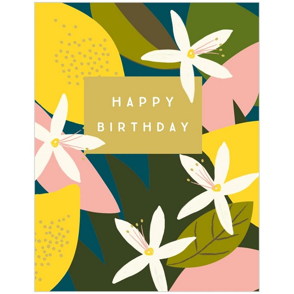 Lemons Birthday Card
