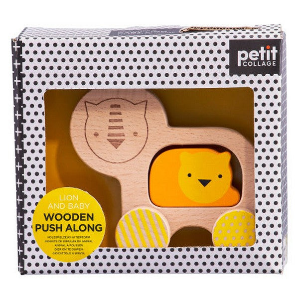 Little Lion - PUsh Along Wooden Toy