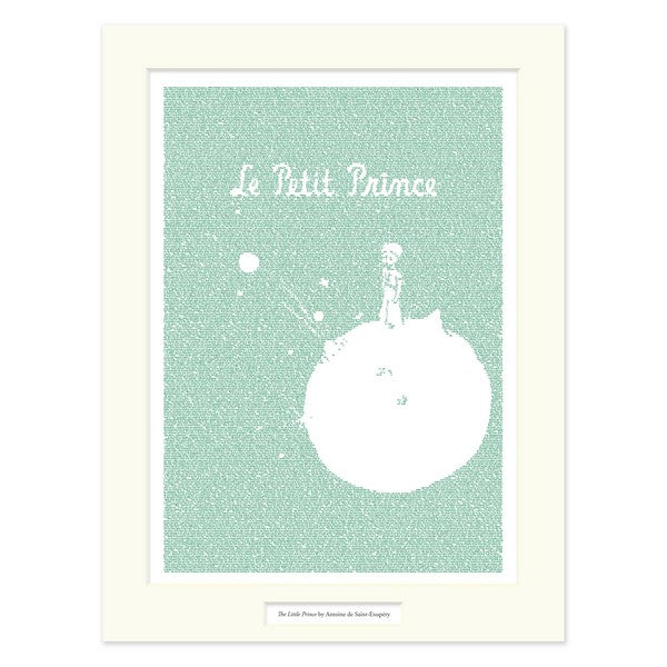 Litographs Matted Print | The Little Prince