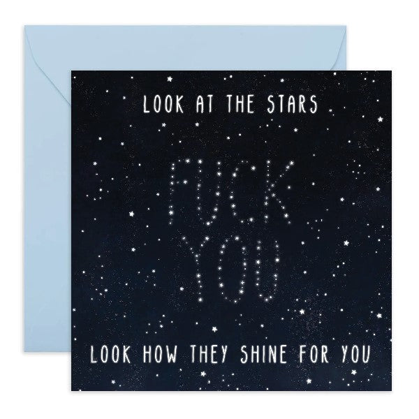 Look At the Stars Card