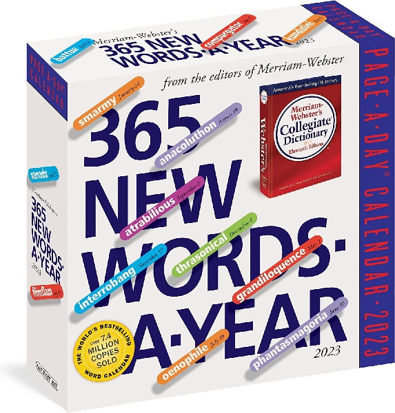 2023 365 New Words-A-Year Page A Day Calendar