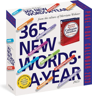 2023 365 New Words-A-Year Page A Day Calendar