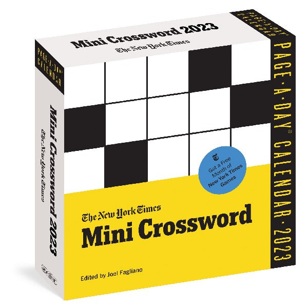 2023 NYT Mini Crossword Page-A-Day Calendar