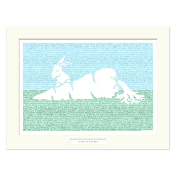 Litographs Matted Print | Peter Rabbit