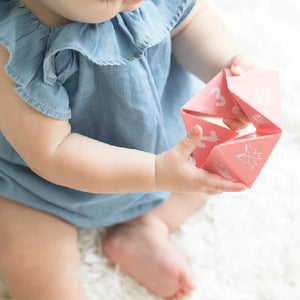 Bella Tunno Teething Toy | Pink Beginner Spinner